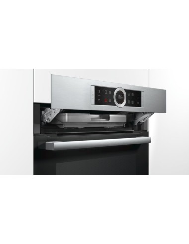 Bosch HRG6753S2 forno 71 L A Nero, Acciaio inossidabile