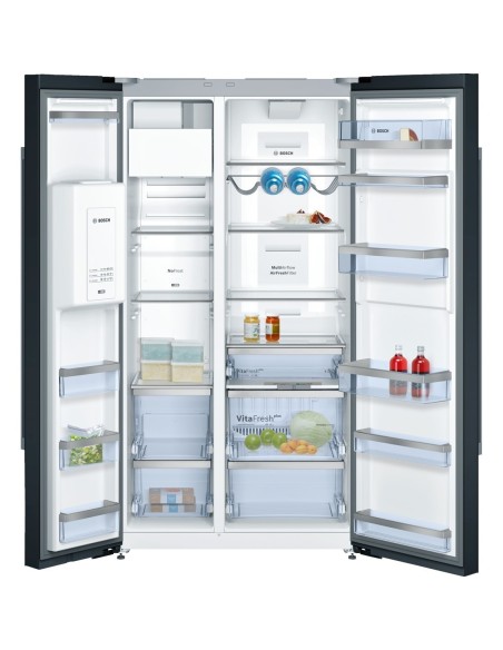 Bosch Serie 8 KAD92SB30 frigorifero side-by-side Libera installazione 541 L Nero