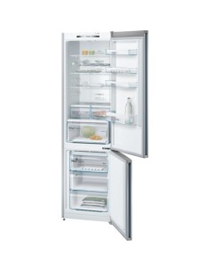 Bosch Serie 4 KGN39VL35 frigorifero con congelatore Libera installazione 366 L Acciaio inossidabile