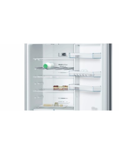 Bosch Serie 4 KGN39XI47 frigorifero con congelatore Libera installazione 366 L Acciaio inossidabile
