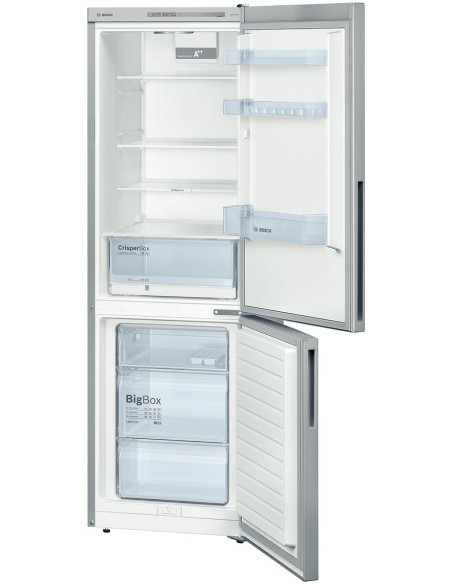 Bosch KGV36UL30S frigorifero con congelatore Libera installazione Acciaio inossidabile