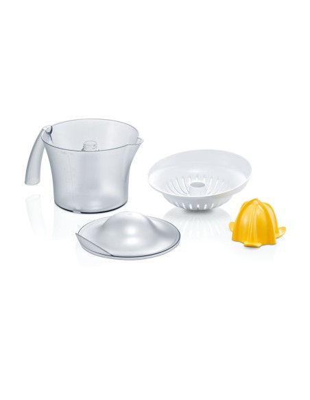 Bosch MCP3000N spremiagrumi Spremiagrumi manuale 25 W Bianco, Giallo