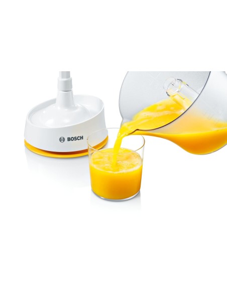 Bosch MCP3000N spremiagrumi Spremiagrumi manuale 25 W Bianco, Giallo