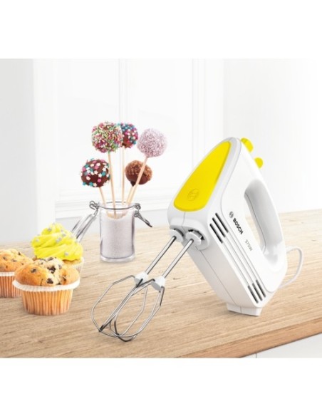 Bosch MFQ2210Y sbattitore Sbattitore manuale 375 W Bianco, Giallo