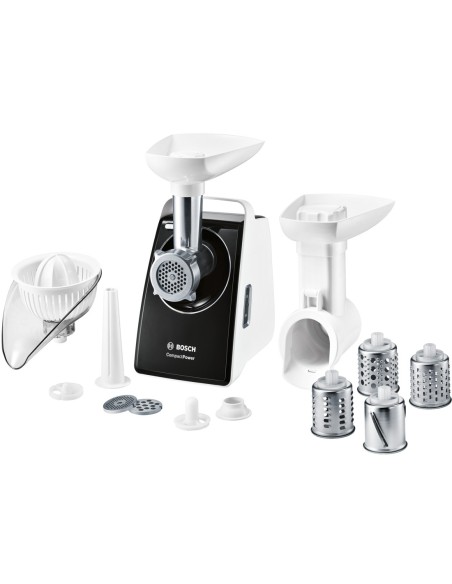 Bosch MFW3850B tritacarne 500 W Nero, Bianco
