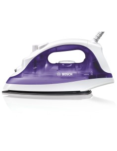 Bosch TDA2320 ferro da stiro Ferro da stiro a secco e a vapore Acciaio inossidabile 2000 W Porpora, Bianco 2