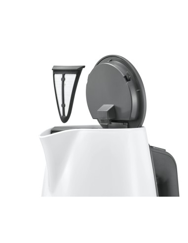 Bosch TWK6A011 bollitore elettrico 1,7 L 2400 W Grigio talpa, Bianco