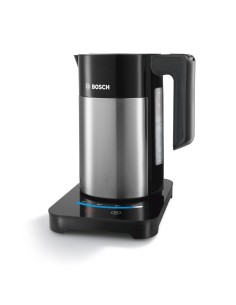 Bosch TWK7203 bollitore elettrico 1,7 L 1850 W Nero, Acciaio inossidabile 2