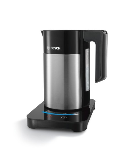 Bosch TWK7203 bollitore elettrico 1,7 L 1850 W Nero, Acciaio inossidabile