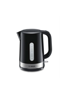 Bosch TWK7403 bollitore elettrico 1,7 L 2200 W Nero, Acciaio inossidabile