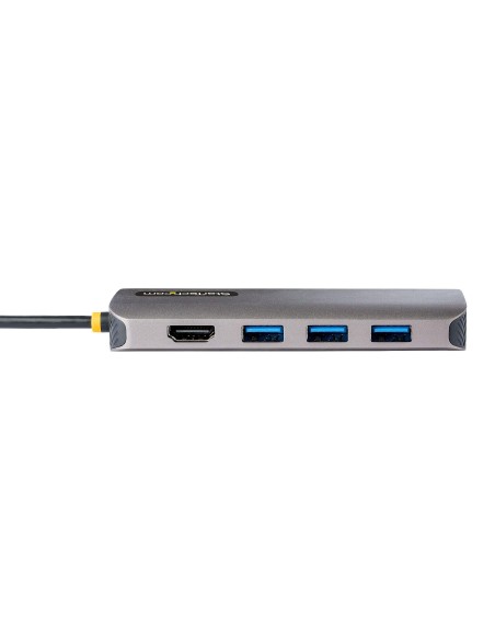 StarTech.com Adattatore Multiporta USB-C HDMI 4K 60Hz, Hub USB-A 5Gbps a 3 Porte , Adattatore USB-C a HDMI con PD 100W