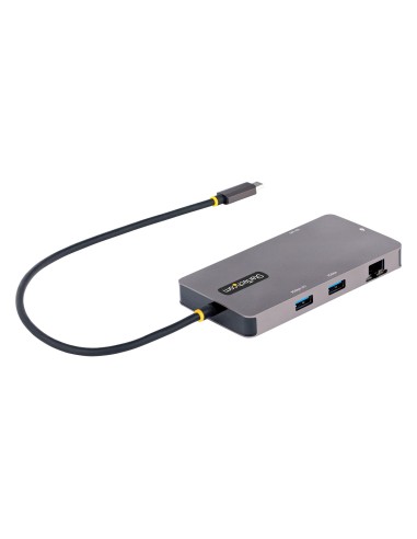 StarTech.com Adattatore USB C Multiporta, Doppio HDMI 4K 60Hz, Hub USB A 5Gbps a 2 porte, 100W Power Delivery Pass-Through,