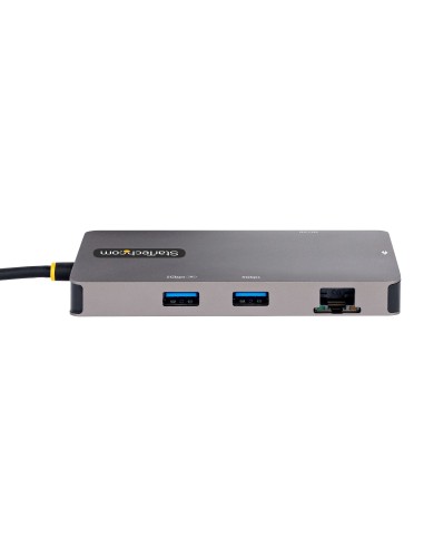 StarTech.com Adattatore USB C Multiporta, Doppio HDMI 4K 60Hz, Hub USB A 5Gbps a 2 porte, 100W Power Delivery Pass-Through,