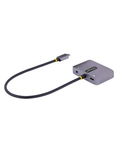StarTech.com Adattatore USB-C a VGA HDMI, Adattatore Multiporta USB Type-C a VGA HDMI 4K 60Hz HDR con Uscita Audio da 3,5 mm 2