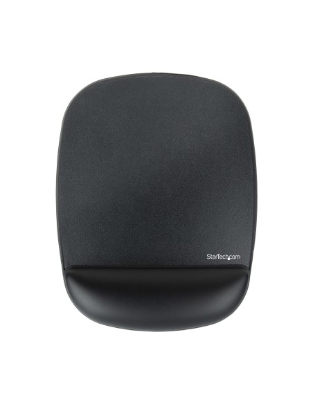 StarTech.com Tappetino per mouse con poggiapolso (17x18x2cm) - Tappetino per mouse ergonomico con supporto per il polso, Mouse