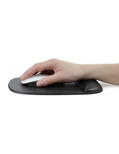 StarTech.com Tappetino per mouse con poggiapolso (17x18x2cm) - Tappetino per mouse ergonomico con supporto per il polso, Mouse