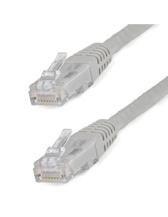 StarTech.com Cavo patch UTP RJ45 Cat6 Gigabit modellato grigio 15 m Cat 6 - Cavo patch 15 m