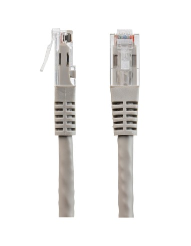 StarTech.com Cavo patch UTP RJ45 Cat6 Gigabit modellato grigio 15 m Cat 6 - Cavo patch 15 m