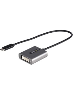 StarTech.com Adattatore USB C a DVI - Adattatore Dongle da USB-C a DVI-D 1920x1200p - USB Type C a DVI Display Monitor -