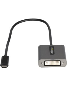 StarTech.com Adattatore USB C a DVI - Adattatore Dongle da USB-C a DVI-D 1920x1200p - USB Type C a DVI Display Monitor - 2