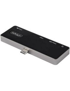 StarTech.com Adattatore Multiporta USB C a HDMI 4K 60Hz, Hub USB 3.0 a 3 porte, HDMI 2.0 Audio - USB-C Mini Docking station con 2