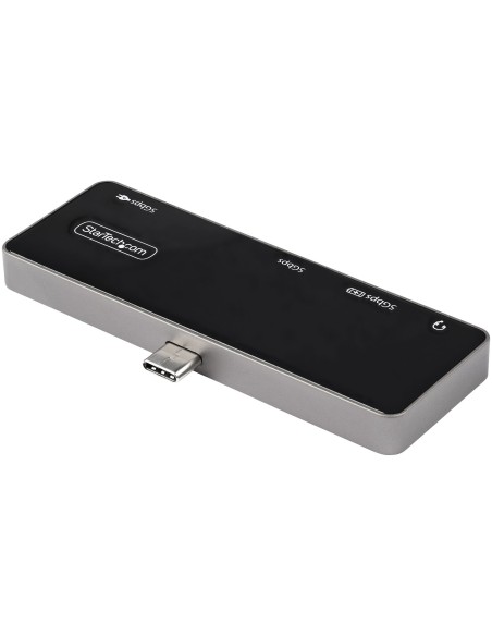 StarTech.com Adattatore Multiporta USB C a HDMI 4K 60Hz, Hub USB 3.0 a 3 porte, HDMI 2.0 Audio - USB-C Mini Docking station con