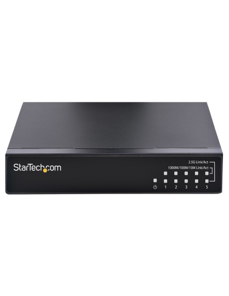 StarTech.com Switch 2.5G Unmanaged - Switch Gigabit 5 porte - Switch Ethernet Unmanaged 2.5GBASE-T - Splitter Ethernet -