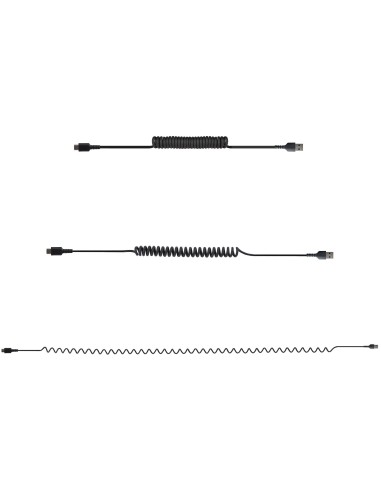 StarTech.com Cavo USB C Ricarica Veloce da 1m Cavetto USB tipo C 2.0 Spiralato di Alimentazione e Sincronizzazione Cavo