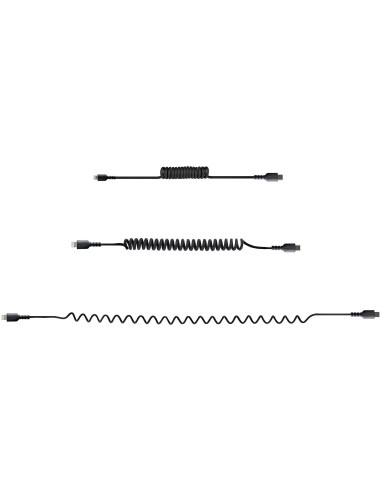 StarTech.com Cavo USB-C a Lightning da 50 cm Certificato MFi, Cavetto iPhone Spiralato di Ricarica Alimentazione, Resistente