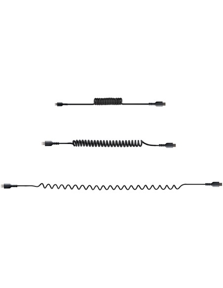 StarTech.com Cavo USB-C a Lightning da 50 cm Certificato MFi, Cavetto iPhone Spiralato di Ricarica Alimentazione, Resistente
