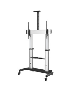 StarTech.com Mobile TV Stand girevole su ruote - Carrello porta TV resistente per schermi da 60-100" (100kg) - Supporto tv da