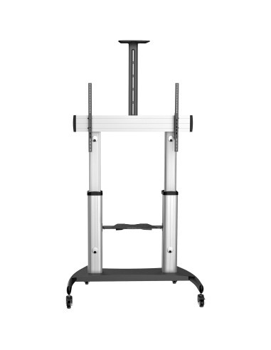 StarTech.com Mobile TV Stand girevole su ruote - Carrello porta TV resistente per schermi da 60-100" (100kg) - Supporto tv da