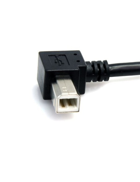 StarTech.com Cavo USB 2.0 angolare destro per Stampante tipo A   B maschio - maschio - Cavo USB2.0 A-B da 91cm - colore nero -