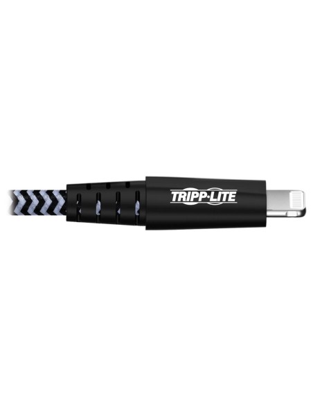 Tripp Lite M100-006-HD cavo Lightning 1,8 m Nero, Metallico