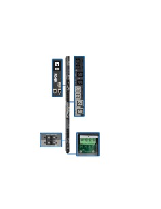 Tripp Lite PDU3XEVSRHWA unità di distribuzione dell'energia (PDU) 24 presa(e) AC 0U Nero