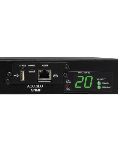 Tripp Lite PDUMH20HVATNET unità di distribuzione dell'energia (PDU) 10 presa(e) AC 1U Nero