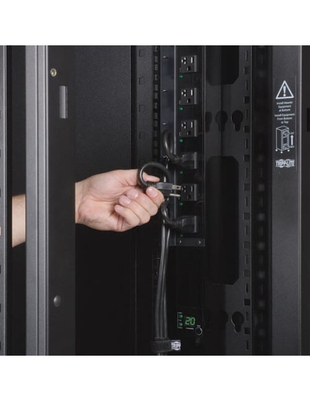 Tripp Lite SR48UBWD armadio rack a corrente 48U Pavimento Nero