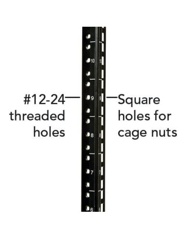 Tripp Lite SRW12UHD rack 12U Da parete Nero