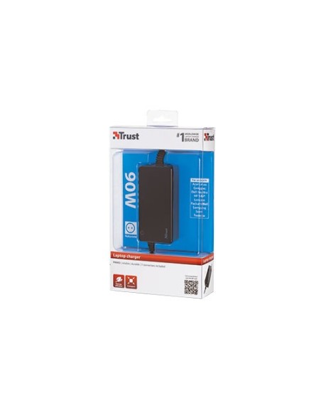 Trust 19138 adattatore e invertitore Universale 90 W Nero