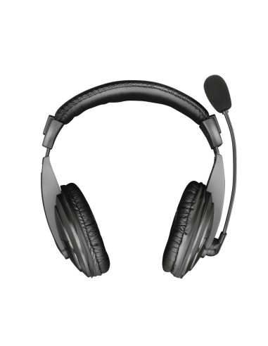 Trust 21661 cuffia e auricolare Cablato A Padiglione Musica e Chiamate Nero