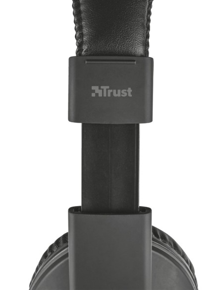 Trust 21662 cuffia e auricolare Cablato A Padiglione Musica e Chiamate Nero