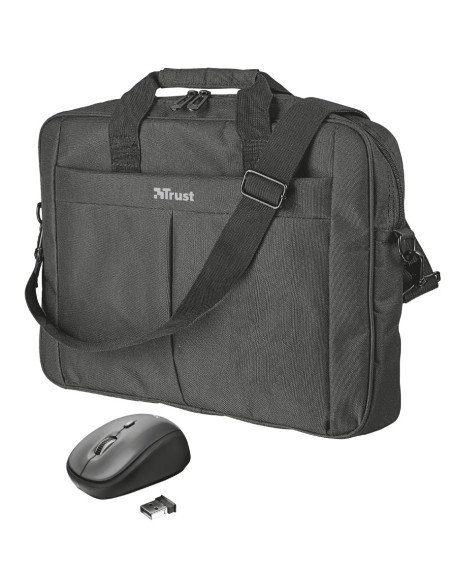Trust Primo borsa per notebook 40,6 cm (16") Valigetta ventiquattrore Nero