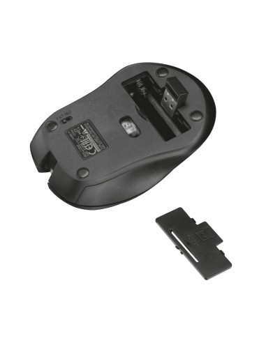 Trust 21869 mouse Ambidestro RF Wireless Ottico 1800 DPI