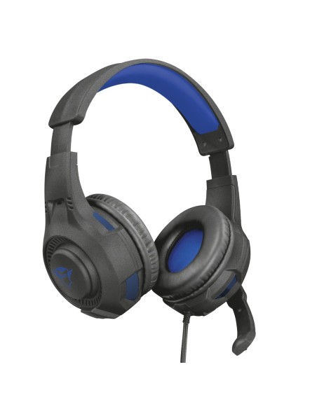 Trust GXT 307B Ravu Gaming Headset for PS4 Auricolare Cablato A Padiglione Giocare Nero, Blu