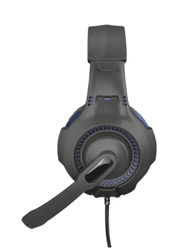 Trust GXT 307B Ravu Gaming Headset for PS4 Auricolare Cablato A Padiglione Giocare Nero, Blu