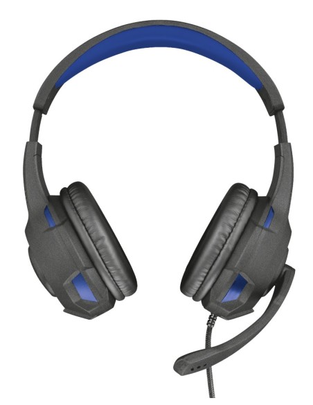 Trust GXT 307B Ravu Gaming Headset for PS4 Auricolare Cablato A Padiglione Giocare Nero, Blu