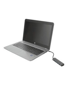 Trust 23328 hub di interfaccia USB 3.2 Gen 1 (3.1 Gen 1) Type-A 5000 Mbit s Grigio 2
