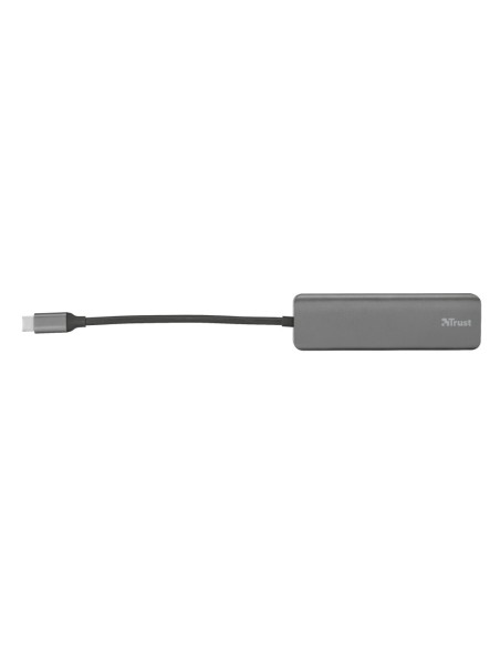 Trust 23328 hub di interfaccia USB 3.2 Gen 1 (3.1 Gen 1) Type-A 5000 Mbit s Grigio