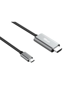 Trust Calyx adattatore grafico USB Nero, Metallico