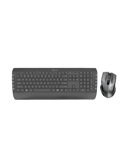 Trust Tecla-2 tastiera Mouse incluso RF Wireless QWERTY Italiano Nero